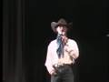 National cowboy poetry gathering count your blessings recited by oscar auker
