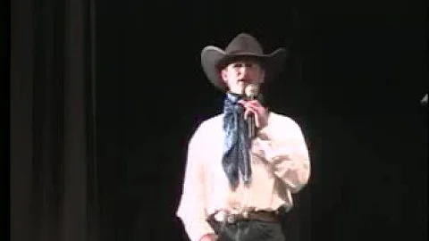National Cowboy Poetry Gathering: "Count Your Blessings," recited by Oscar Auker