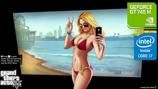 GTA V Gameplay on NVIDIA GT 745M