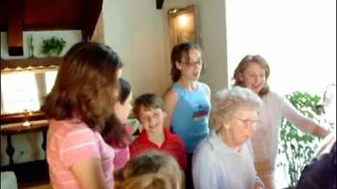 Heasley Women Singing their Signature Song
