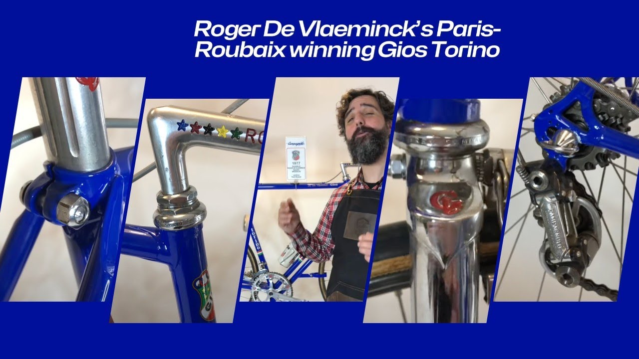 Roger De Vlaeminck’s Paris-Roubaix winning Gios Torino
