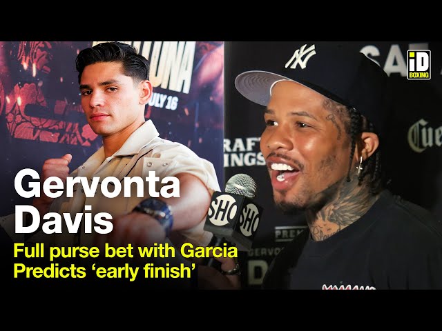 Gervonta Davis and Ryan Garcia agree to bet their entire purse in