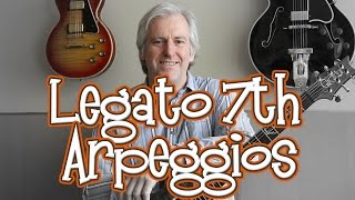 Thumbnail for Playing 7th Arpeggios with legato licks - Shapes based on the "C" Chord