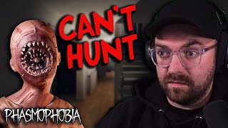 Figuring Out A Ghost That CANT HUNT | Phasmophobia Challenge