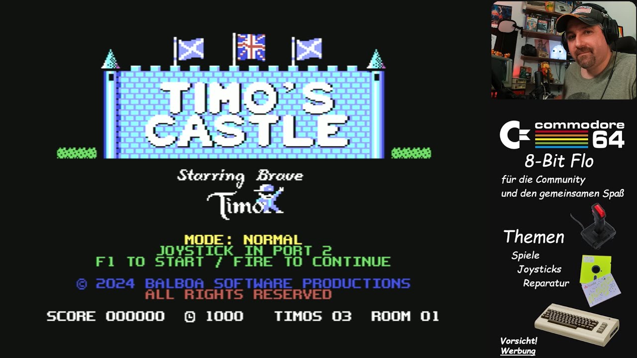 C64 - Timo's Castle | Durchgespielt - YouTube