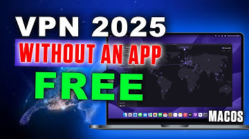 Hoe je een gratis VPN op je MacBook instelt zonder een app te installeren