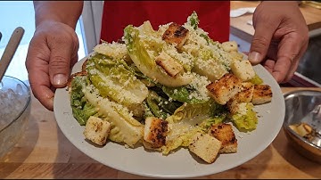 Original Caesar Salad Recipe from Tijuana in Real Time