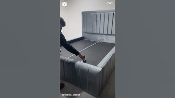 Sonic Panel Bed Frame.                                     #bedroom #bed #mybedroom #furniture