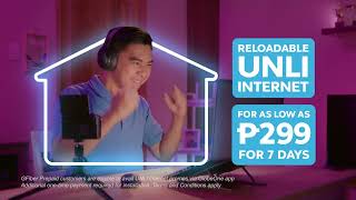 Unli-Streaming? Kaya Mo Now! | GFiber Prepaid Unlimited Internet