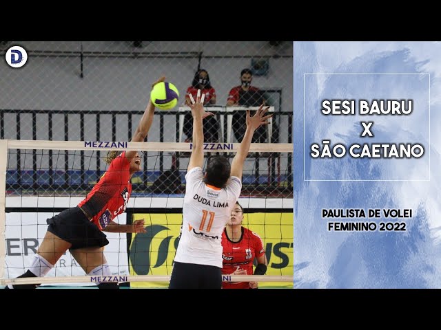 Bauru e São Caetano abrem semifinal do Paulista feminino – Web Vôlei