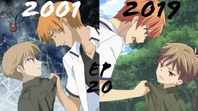 Siℓver Pcy 🍒 ı SHOP UPDATE on X: I'M NOT CRYING. YOU ARE . FRUITS BASKET  2001 VS 2019  / X
