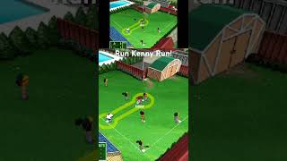 Kenny hits an inside the park home run! #backyardbaseball