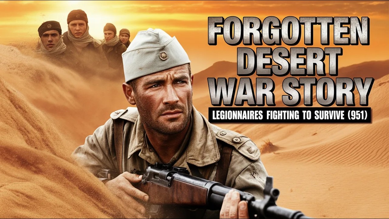 Forgotten Desert War Story | Legionnaires Fighting to Survive (1951) | Full HD English Movie