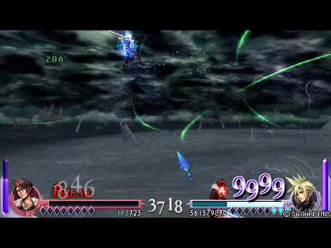DISSIDIA -FINAL FANTASY-, Squall Leonhart vs. Cloud Strife - Lv.100