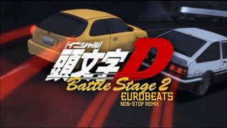 Initial D Battle Stage 2 Eurobeats NON-STOP MIX 