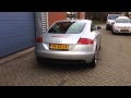 Audi TT 3.2 Quattro met Crooke tuning rvs uitlaat