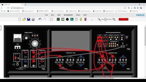 Determination of phase sequence using LVSIM Labvolt