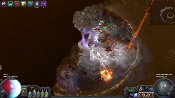 [2.4]path of exile Maze of the Minotaur ES-Tank