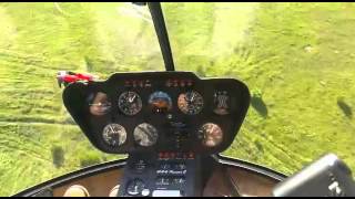 Autorotation Robinson r44 fun