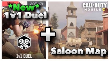 *New* 1v1 Duel + Saloon Map — Call of Duty Mobile
