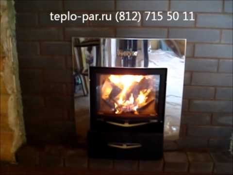 Первый запуск дровяной печи для бани Харвия Легенд (Harvia Legend 300 Duo)