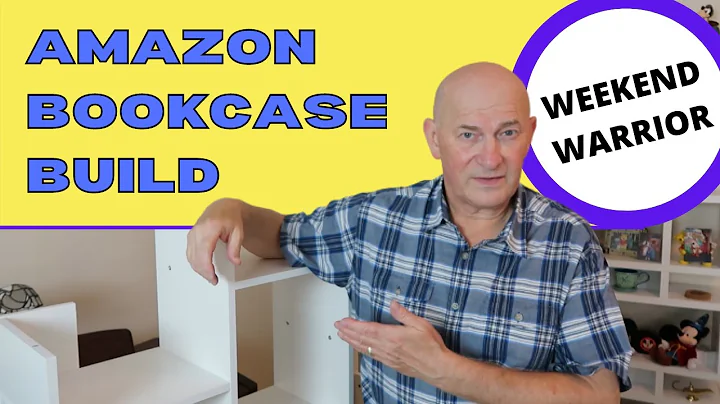 Assembling a 12 Shelf Bookcase from Amazon  - Weekend Warrior!