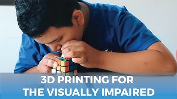 MatterHackers Minute // 3D Printing For Educating The Visually Impaired