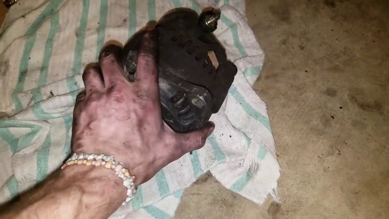 1998 Mazda 626 V6 Alternator Replacement Easy Way Youtube