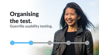 Organising the test - Guerrilla usability testing, 2 of 5 Profile