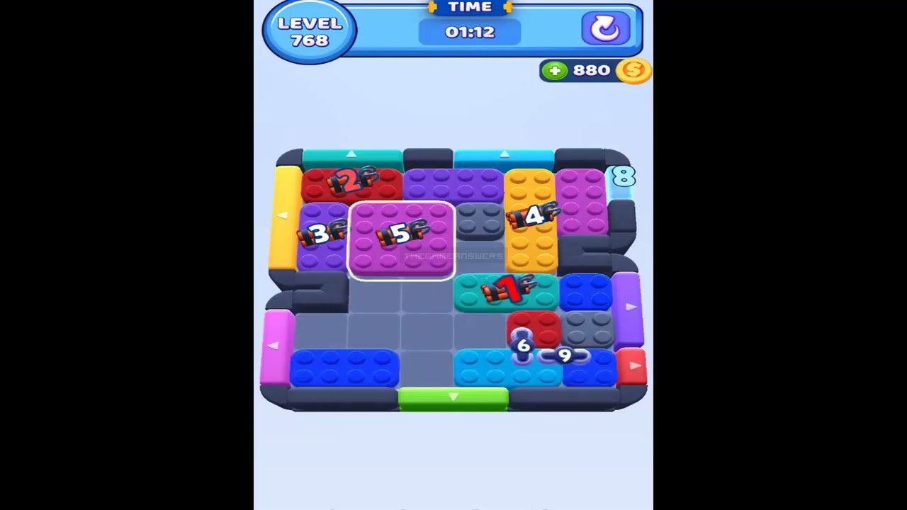 Color Block Jam Level 768 - YouTube