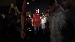 mega prince Varun Tej konidela with injured leg at his new movie song releaseeven #koreankanakaraju