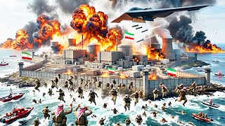 1 MINUTE AGO! US B-2 Spirit bomber destroyed Iran's largest nuclear reactor. - ARMA 3