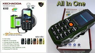 Power house KECHAODA K122. | MOBILE WITH POWER BANK |