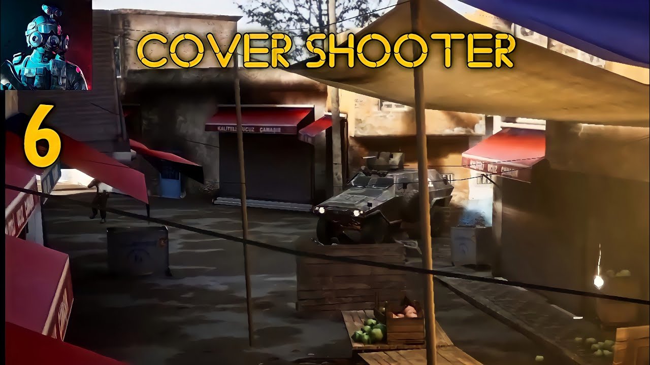 Cover Shooter 3D - Gameplay part 6 - Mission play - Tazexlux 2.O