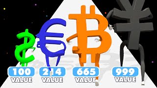 LEVEL UP 'Giant Money' 3D RUN - Satisfying ASMR Gameplay screenshot 3