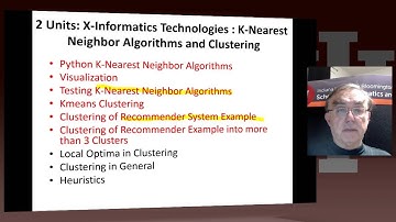 IU X-Informatics Unit 1: Introduction 3: Course Topics II