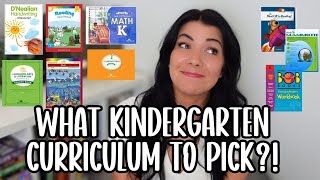 HELP! Need to Decide on Kindergarten Homeschool Curriculum!