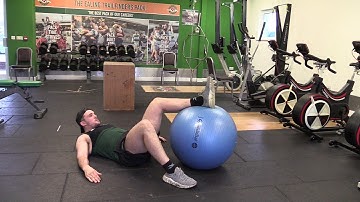 Hamstring Swiss ball Isometric