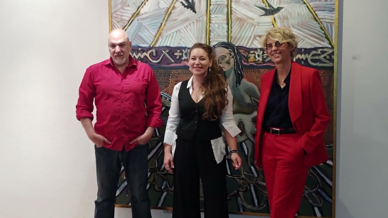 Pashmin Art Gallery - Hamburg I Human – Animal - Forms I Vernissage Impressions 08.10.2022