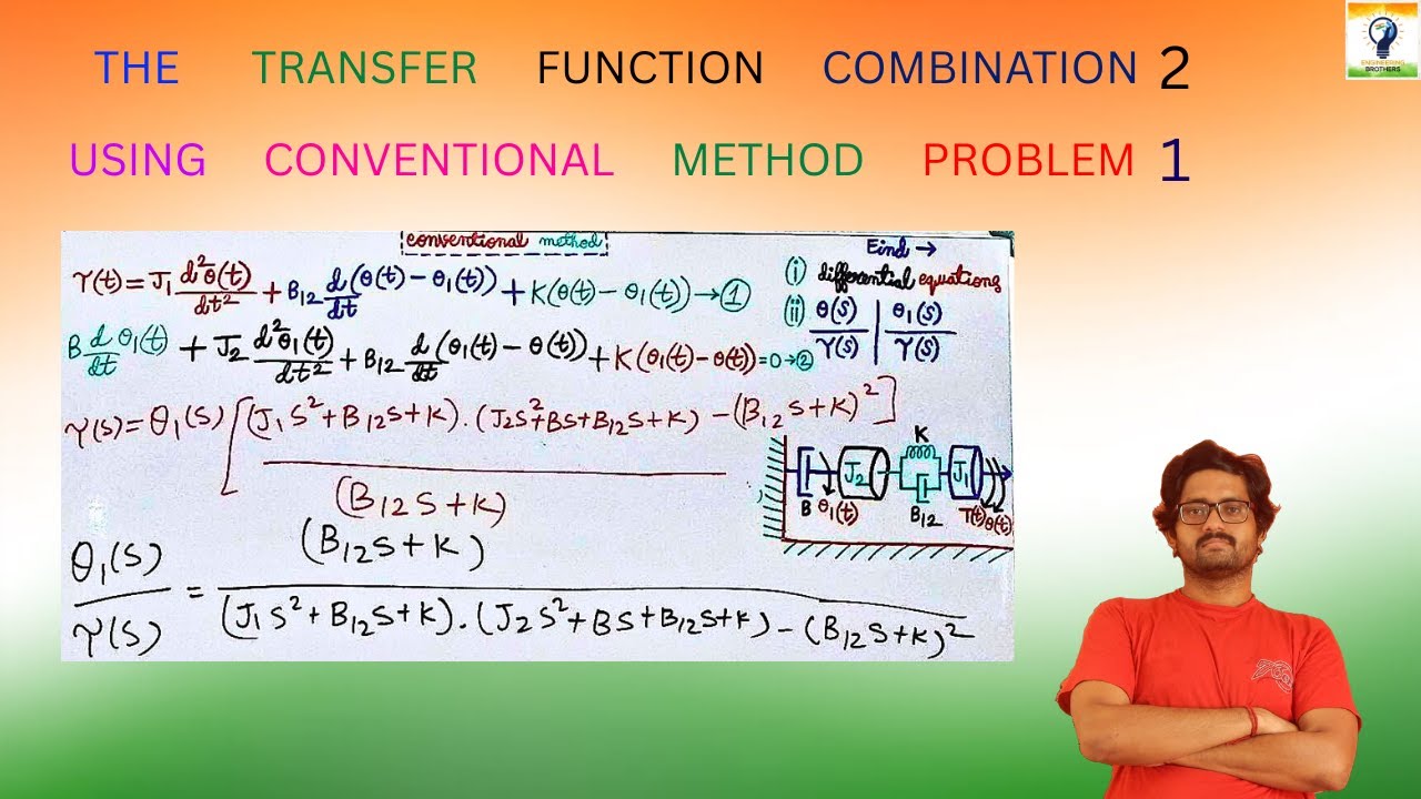 The transfer function combination 2 using conventional method problem 1 ...