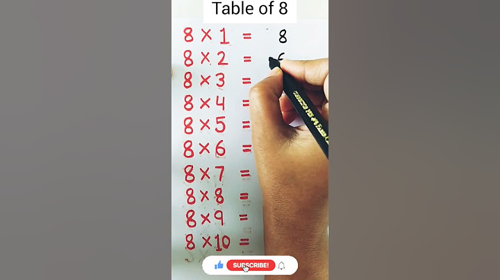 Table of 8 - fastest and easiest #table #shorts  #tabletrick #tables #tableshorts #maths #education