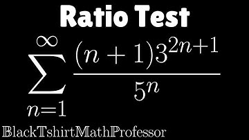 Ratio Test Problem 3 (Calculus 2)