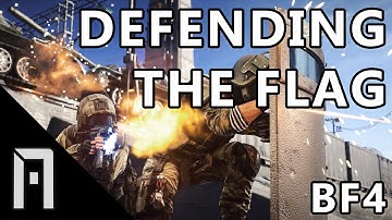Defending the flag - Zavod style. Battlefield 4
