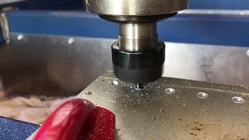 Thread mill testing CNC router