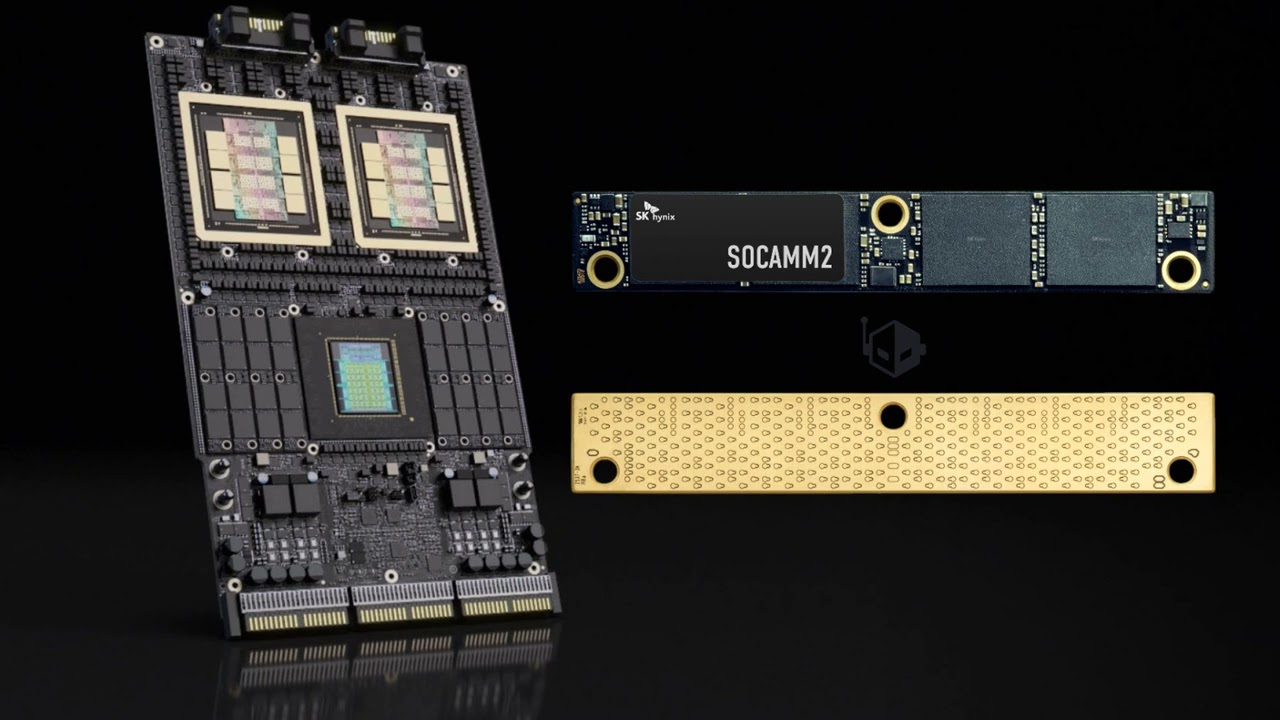 SK Hynix Begins Mass Production of 192 GB SOCAMM2 Memory With 2x