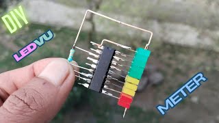 Diy Led Vu Meter With Ic Lm3914
