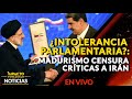 🇻🇪  ¿INTOLERANCIA PARLAMENTARIA?: madurismo censura críticas a Irán