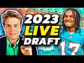 A 2023 Fantasy Football Mock Draft!