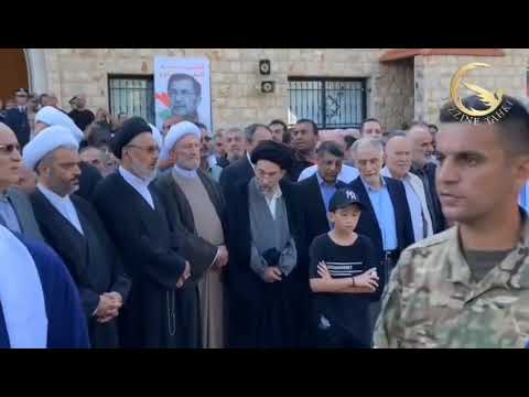 جزين تحكي كان هو الخبر تشييع العميد أمين حطيط في بلدته الدوير رنا جوني