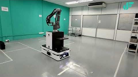 Demonstration of Zoei AMR with Cobot Arm for Semiconductor Applications